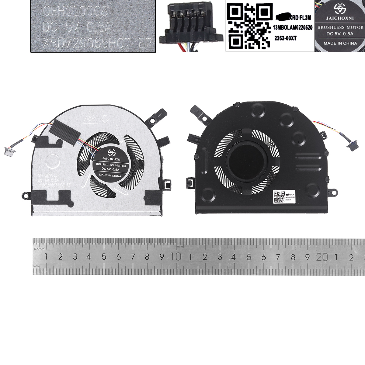 Picture of New Replacement CPU Cooling Fan For Lenovo Flex4-1570 IdeaPad 310S-14AST 310S-14IKB 310S-14ISK 510S-14ISK 510S-14IKB(High copy）. N/A Layout